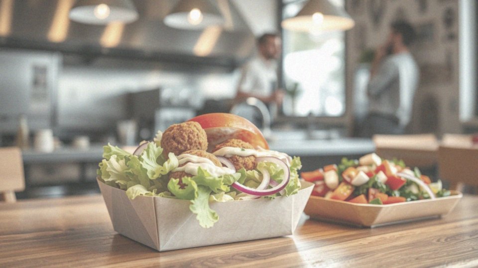 Ile kalorii ma kebab box wegetariański?