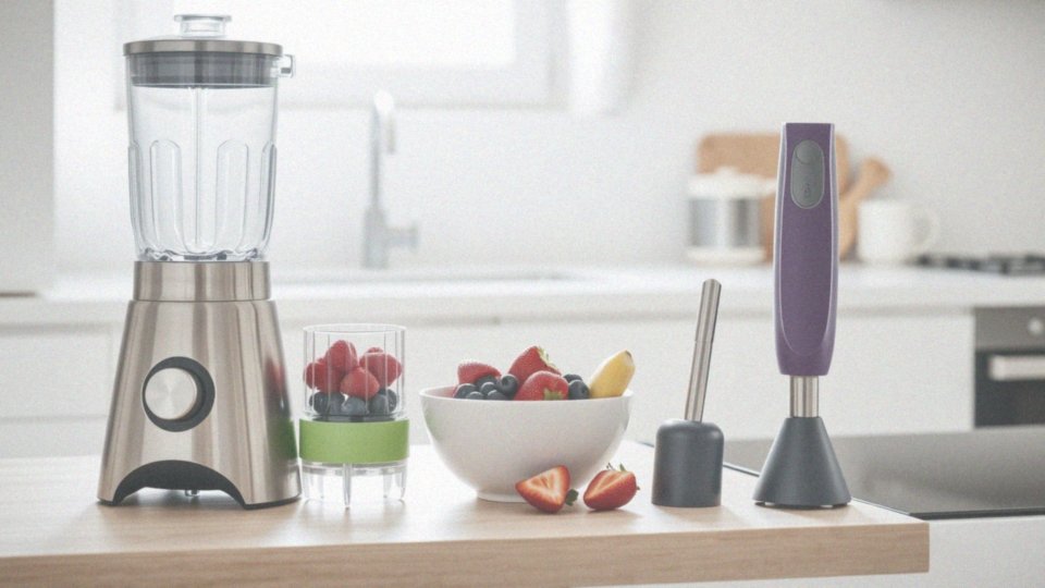 Rodzaje blenderów – który wybrać do smoothie?