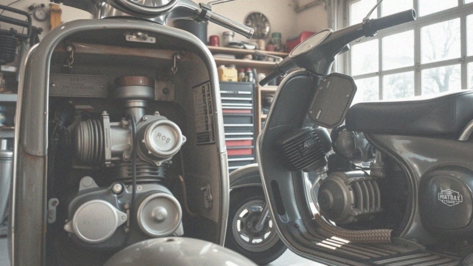Jakie są różnice między silnikiem dwusuwowym a czterosuwowym w motorowerach?
