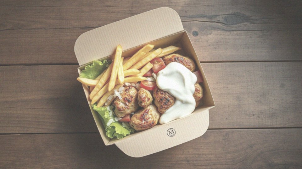 Co wpływa na kaloryczność kebab boxa?