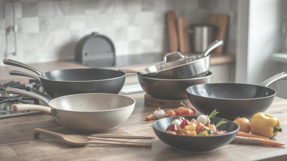 Jakie powłoki mają patelnie wok i jak wpływają na gotowanie?