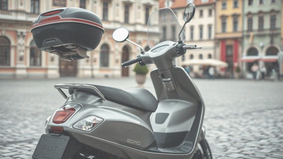 Jakie akcesoria można dodać do skutera 50?