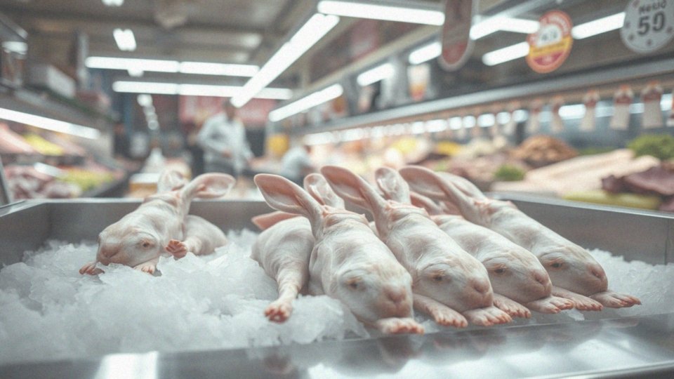 Jaką wagę ma tuszka królika?