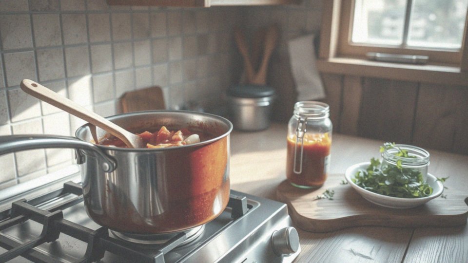 Jak przygotować sos do spaghetti z passaty pomidorowej?