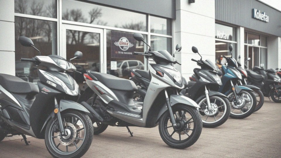 Jakie są dostępne modele i marki motorowerów 50 cm³?