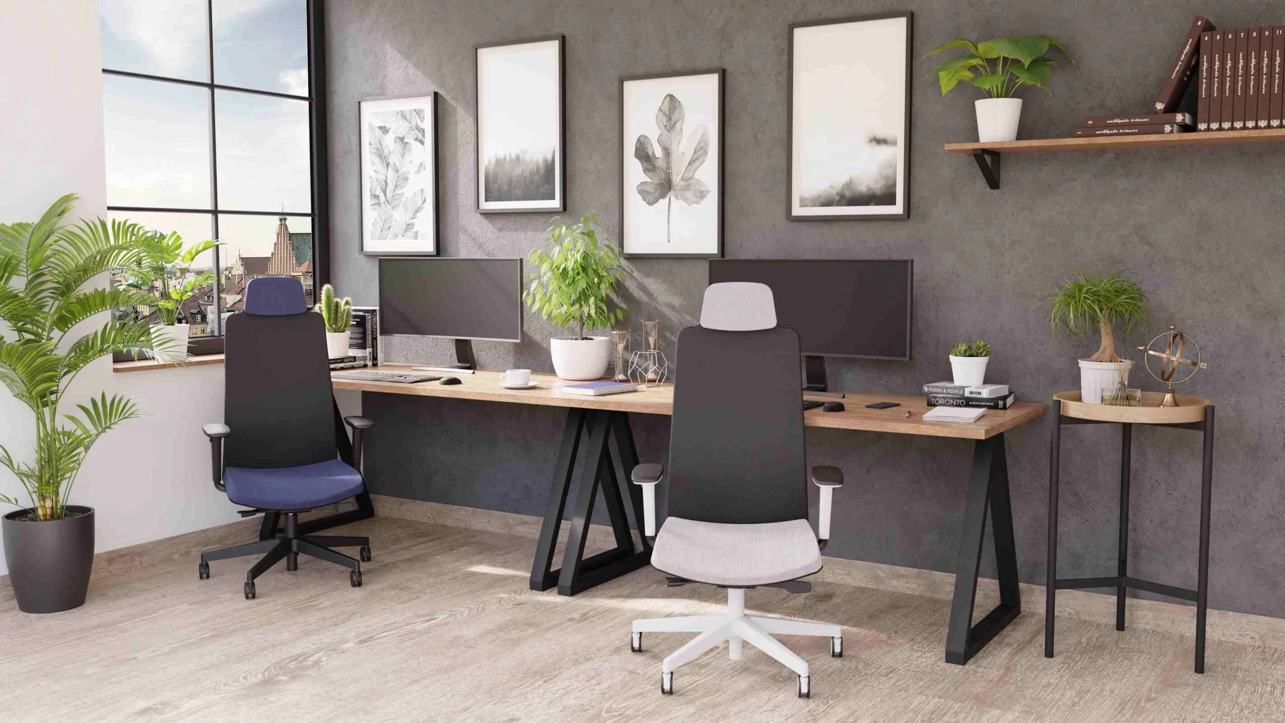 Ergonomiczne fotele biurowe z Brzezin koło Zgierza