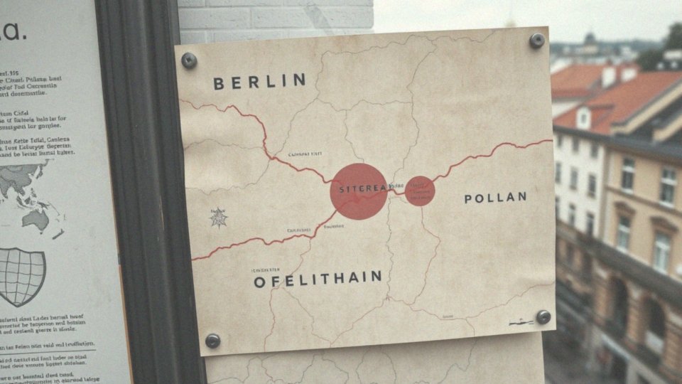 Mur Berliński mapa – odkryj historię podziału Berlina